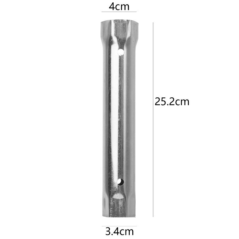 23-27mm 34-40mm Pipe Spanner Socket Wrench Double Ended Sink Faucet Drain Wrenches Spark-Plug Plumbing Car Repair Hand Tools