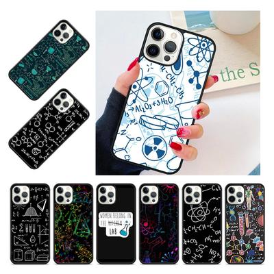 Science Chemistry Formulas Phone Case Cover For iPhone 17 Air 15 16 14 13 11 12 Pro Max Max Plus Back Coque Shell