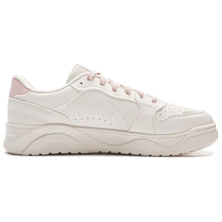Li-Ning Youthful Classic Fashion Versatile Sneakers Women Sneakers White Pink AGCV180-4