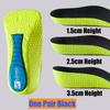 Height Increase Insoles for Shoes Men Women Orthopedic Insoles Sport Arch Support Heel Lift Shoe Pad Taller Memory Foam Template