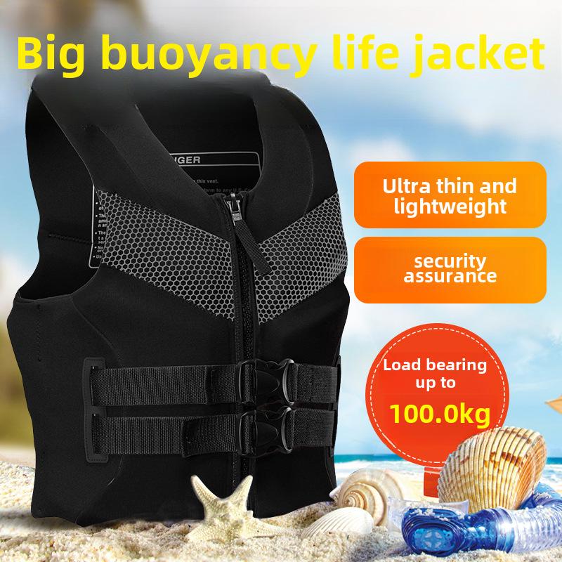 Swimming & Fishing Life Jacket for Kids and Adults - Thickened Buoyancy Vest