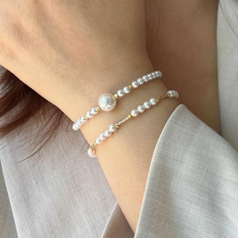 Zhuji Exquisite Freshwater Pearl Bracelet for Women - Luxurious, Versatile & High-End Baby Pearl Chain Jewelry