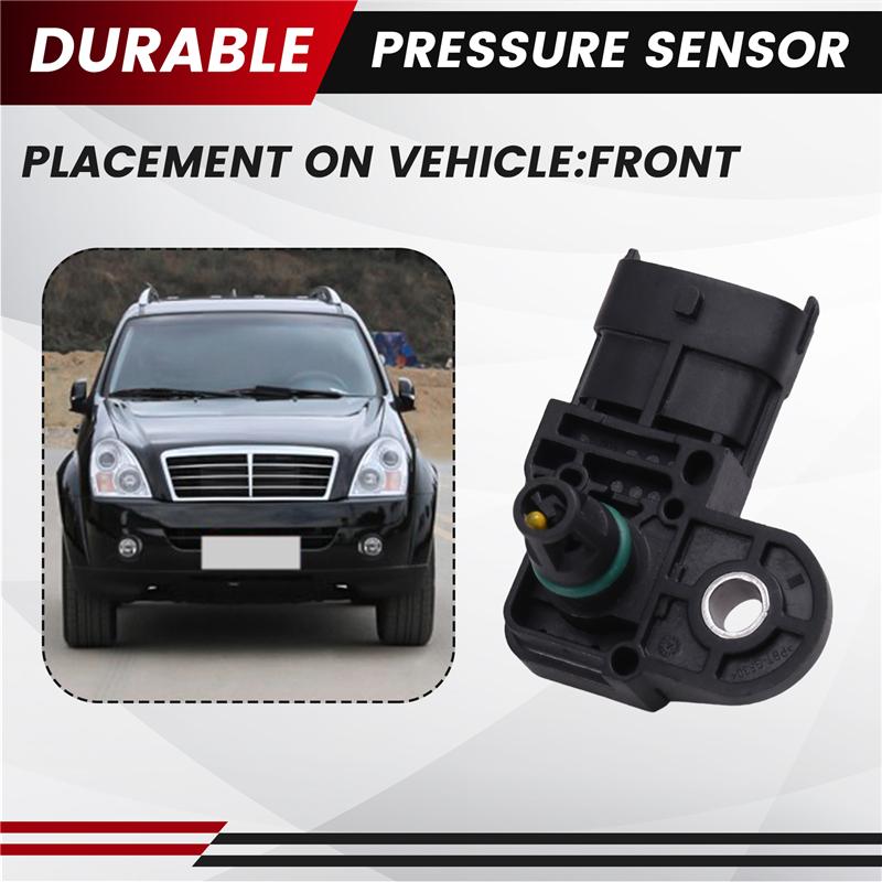Intake Manifold Pressure Sensor For Ssangyong Rodius Stavic 2.0 2.2 Diesel 2013-2019 6715420017 0281006095