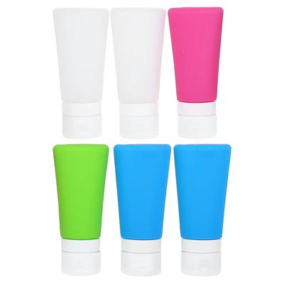 Essentials, 6 Silicone Containers, 3 Oz Each