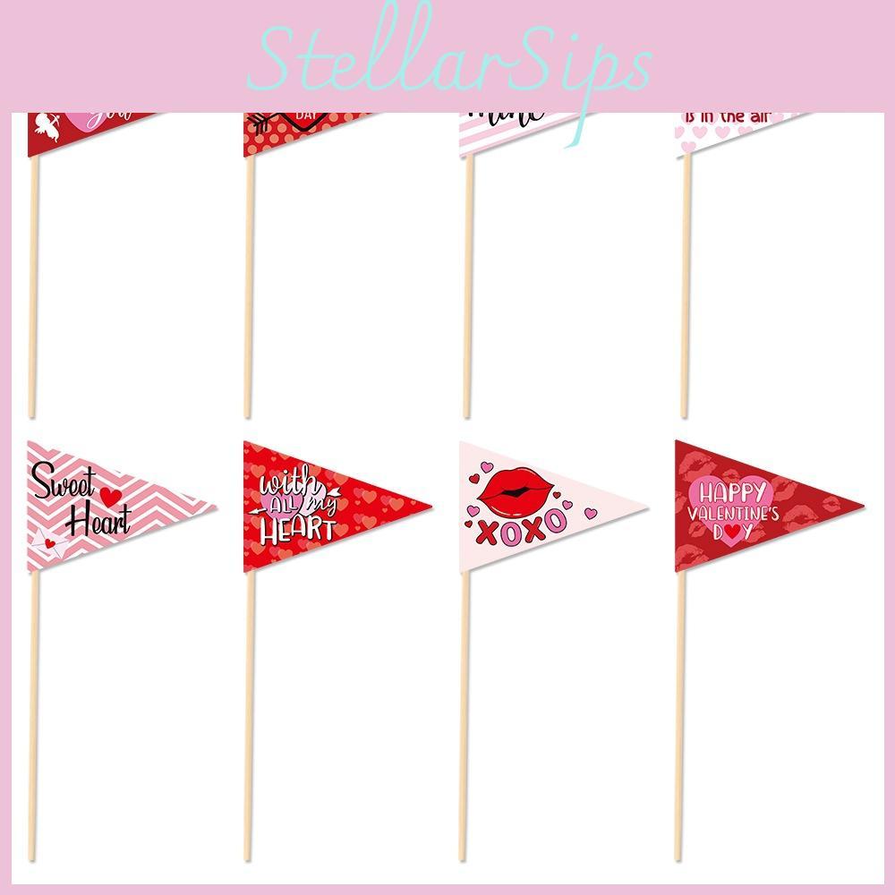 Decorative Day Valentines Vase Plugin With Letter Print Design For Atmosphere