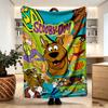 Scooby Print Blanket - Soft & Comfortable, for Bedroom, Travel, Sofa, Home Decoration - Birthday Christmas Gift for Friend