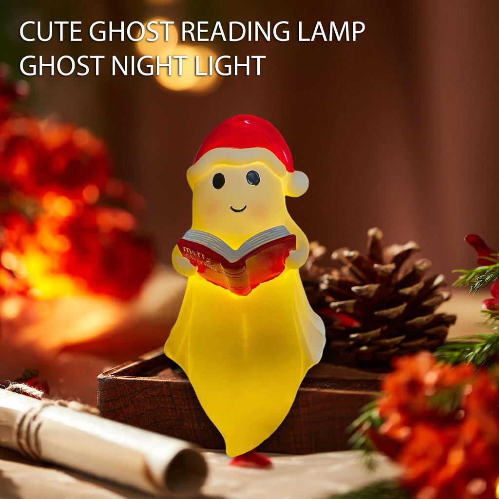Fantasma Lindo, Lámpara de Lectura Fantasma, Luz Nocturna de Lectura Halloween