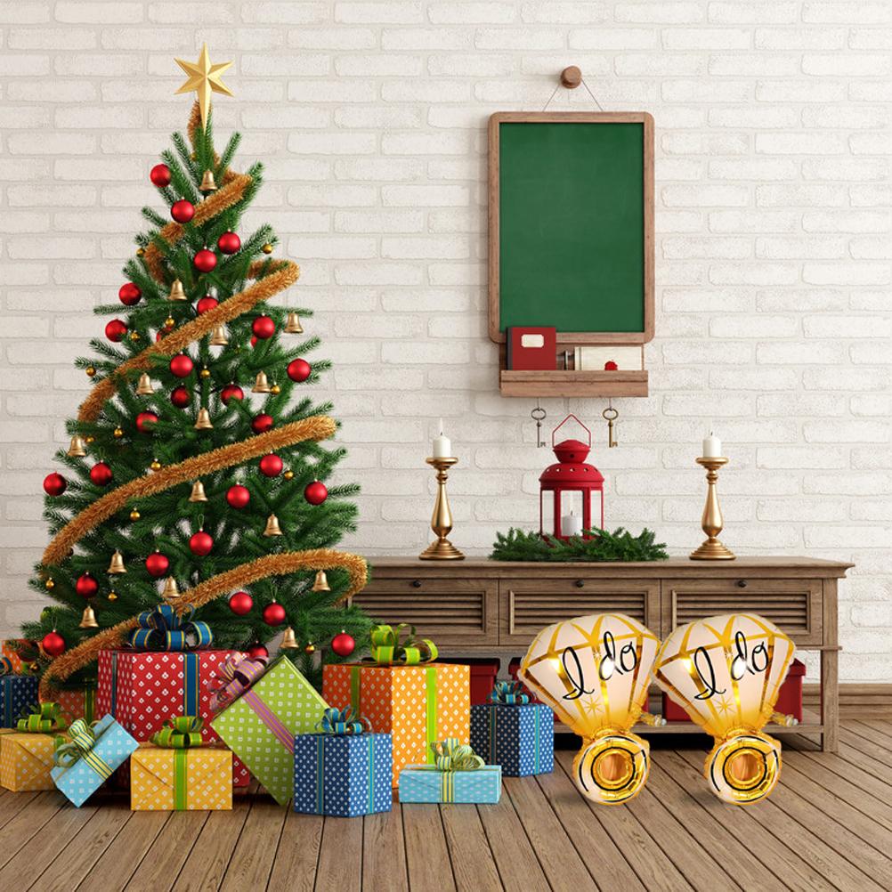 Shaped Foil Balloon I DO Wedding Decorative Balloon for Engagement Anniversary Wedding Decorati