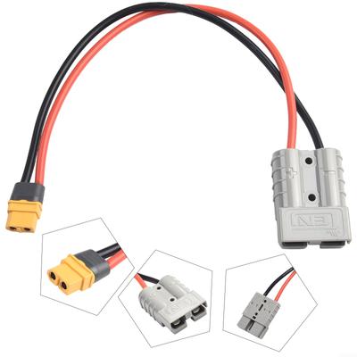 1PCS 50AMP 600V For Anderson Connector-Plug To Adapter 12AWG 30cm 50AMP
