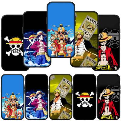 Für iPhone 15 14 Xiaomi Redmi Note 13 12 11 Pro Max X 8 7 XR Samsung Galaxy A15 S24 S23 A05 Huawei OPPO A17 Anime One Luffy Sanji Piece Handyhülle