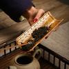 Handmade Bamboo Tea, Old Bamboo Root Tea Lotus Retro Japanese Special-shaped Waking Teaspoon Tea Shovel Tea Ceremony Spare Parts