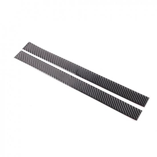 Carbon Fiber Door Plate Scuff Sill Panel Trim For Maserati Ghibil 2014-