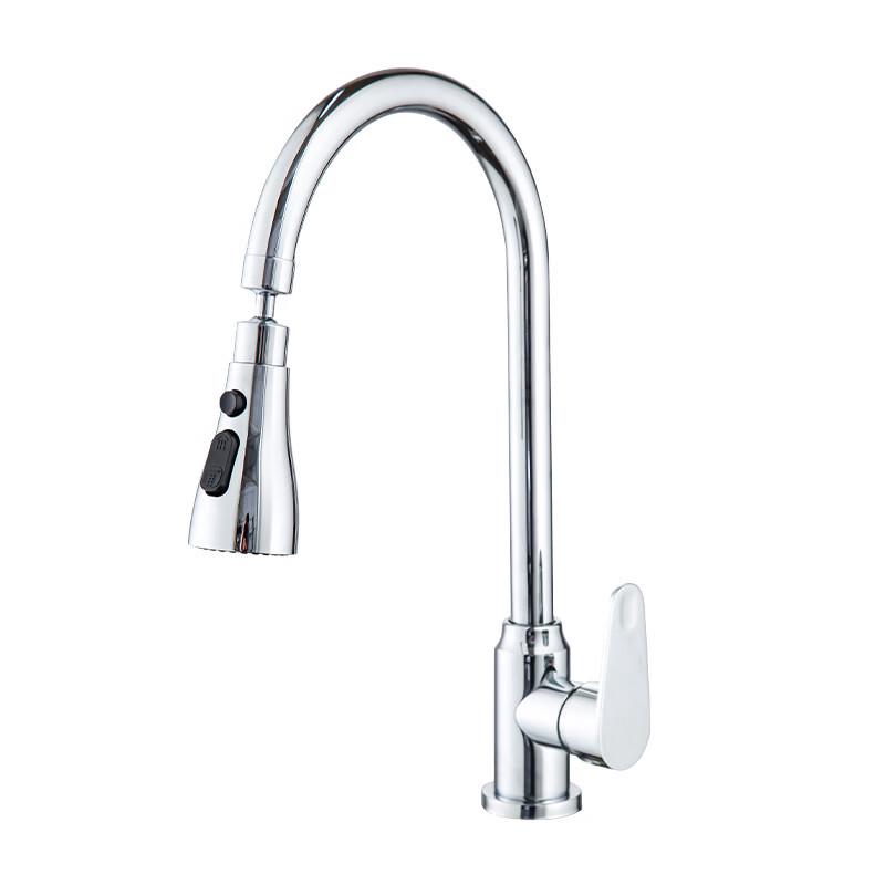 

TLXT Kitchen Faucet with 3-Mode Spray & Swivel Spout