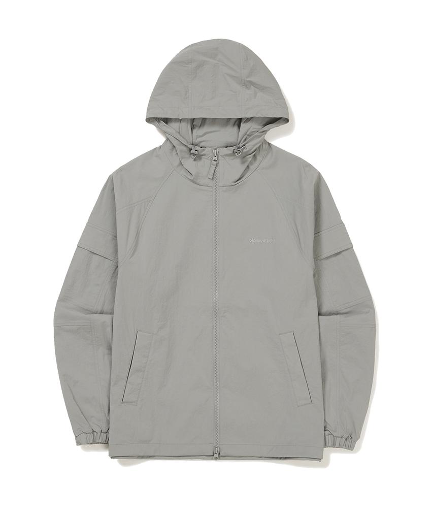 Snowpeak Apparel Root Utility Pocket Windbreaker Gray (S24Murwb67)