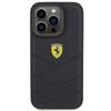 Ferrari Fehcp15Lrduk Iphone 15 Pro 6.1 Czarny/Black Hardcase Quilted Metal Logo