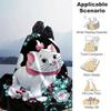 1PC Cartoon Marie Cat Print Blanket, Seasonal Universal, Home Decoration, Throw, Quilt, Soft Flannel Throw Blanket, Versatile & Cozy for Bedroom,Cute