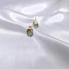 Elegant Gold Silver Knot Earrings Geometric Drop Dangle Long Link Statement Ear Pendant Jewelry for Fashion Women