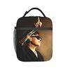 Junior H Sad Boyz Music Tour Thermal Insulated Lunch Bag for Picnic  Portable Food Bag Container Men Women Cooler Thermal Boxes
