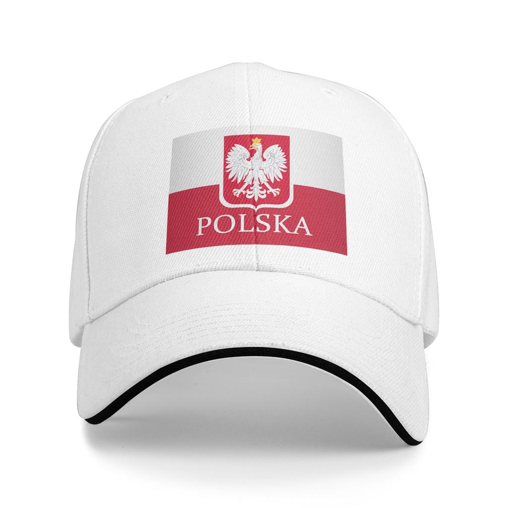 Sei wie Polen Polska Polnische Flagge Kappe Für Männer Frauen Trendige Baseballkappe Trucker-Hut Reise Kopfbedeckung Geschenk