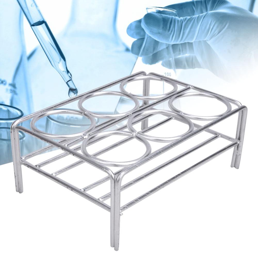 6 Holes Nichrome Wire 6 Hole Crucible Rack Double Layer Crucible Rack Sample Ashing