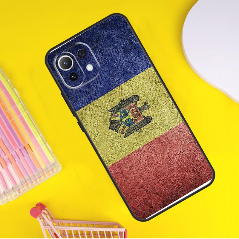 

Moldova Flag Moldavians Cover For Xiaomi 14 Ultra 13 11T 12T 13T 14T Pro POCO X6 X7 Pro X3 X5 F3 F5 F6 M6 Pro Case POCO X6