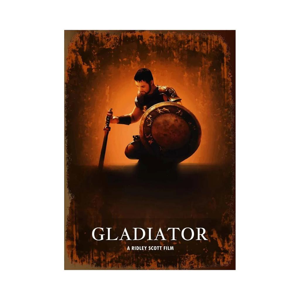 Vintage Movie Metal Tin Sign  Full Metal Jacket John Wick The Great Escape  Retro Wall Decor for Home Bar or Cafe  Classic Me