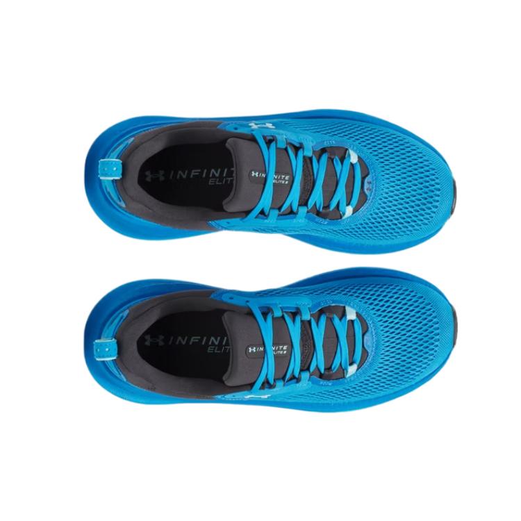 Under Armour Herren UA Infinite Elite 2 Laufschuhe Electric Blue Anthracite Stream 3028169-428