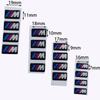 Fashion 3D Car Rear Trunk Badge Emblem Logo Sticker For BMW M M1 M2 M3 M4 M5 M6 X7M X2M X4M X3M X5M X6M Decoration Accessories FV7