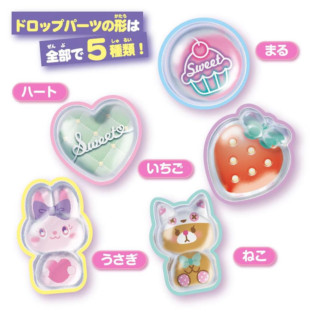 TAKARA TOMY Kira Gacha Seal Puffy Drop Separate Sale Set