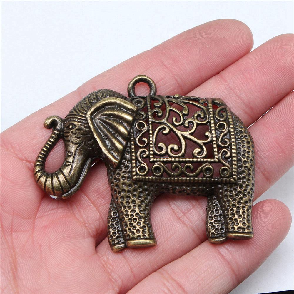 Charms Elephant God Pendants Kids' Jewelry Materials QC049