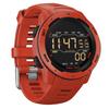 Herren-Digitaluhr, Herren-Sportuhren, Dualzeit, Schrittzähler, Wecker, wasserdicht, 50 m, Digitaluhr, Militäruhr