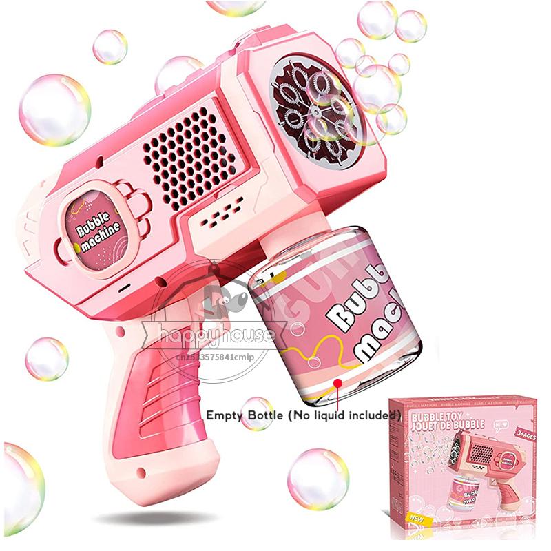 Astronaut Automa Bubble Machine for Children Bubble Gun Rocket Launcher Bubble Blower For Kids Soap Bubble Maker Summer Toys