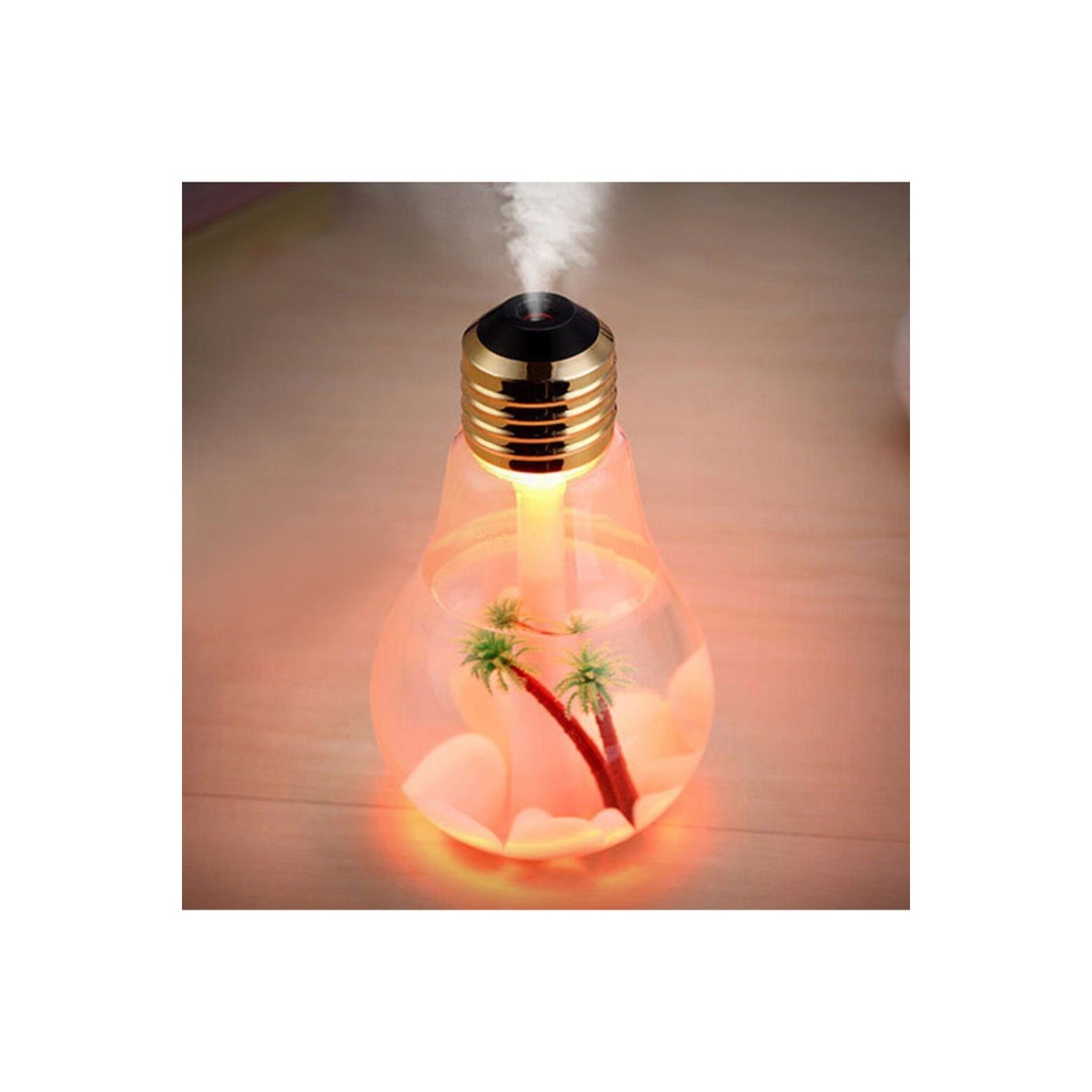 

FLQUE Led Освещенный увлажнитель воздуха в форме лампочки паровой машины