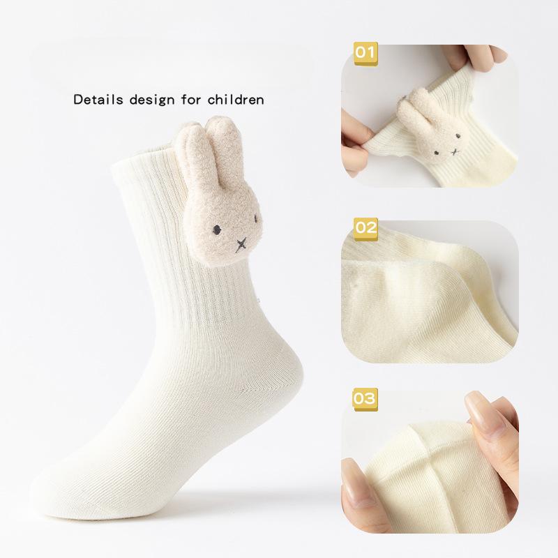 Șosete din bumbac alb-negru pentru fete, șosete de toamnă, confortabile, dezosate, șosete de toamnă