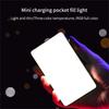 USB Power Rechargeable Light Flexible Multi Directional Head Portable Design Emitting Gentle Illumination for Photography and Video Recording