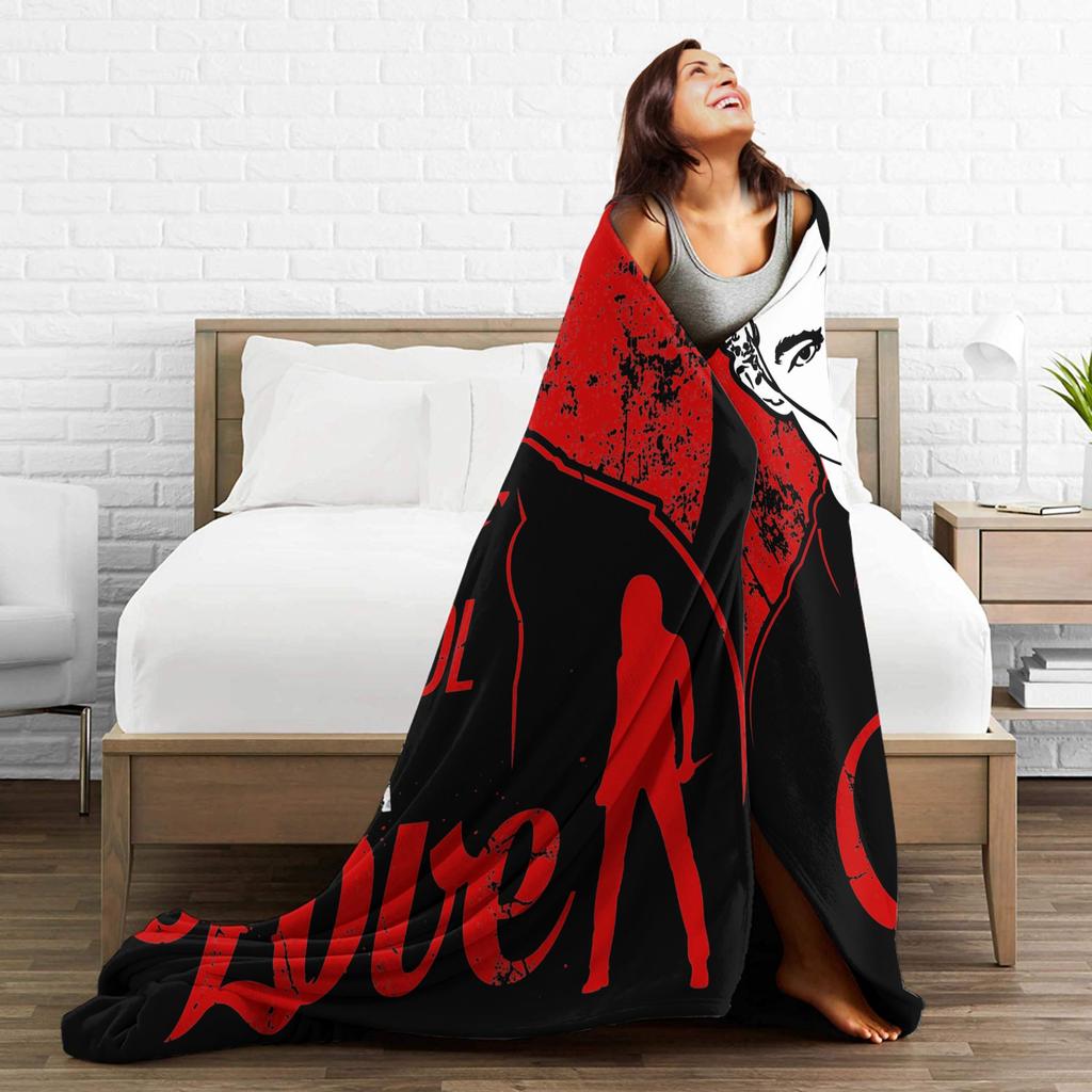 Fool for Love Buffy l'ammazzavampiri Coperte Plaid in Pile Corallo Coperte per Divano Esterno Biancheria da Letto Morbida Coperte,