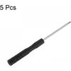 Uxcell Mini Phillips Screwdriver, 1.5mm Cross Head for Watch Eyeglasses Metal Buckle Electronics Repair, 5 Pcs