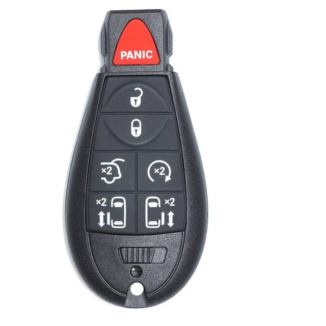 KEYECU Keyless go Remote Fobik for Dodge Caravan Chrysler Town & Country Jeep for Jeep Cherokee Fob 433MHz - M3N5WY783X IYZ-C01C