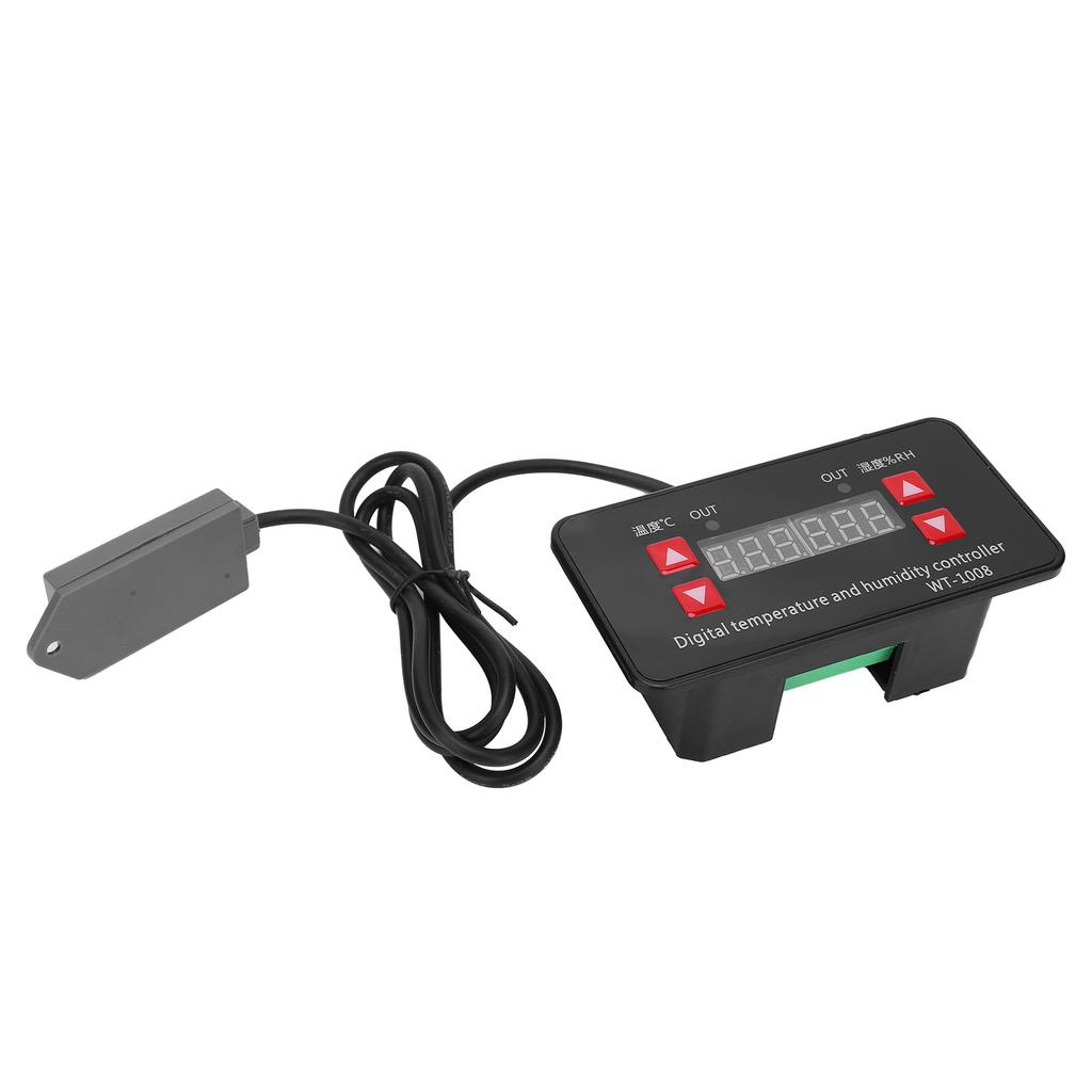 Temperature and Humidity Controller Digital Display Greenhouse Switch WT-1008 110-220VAC