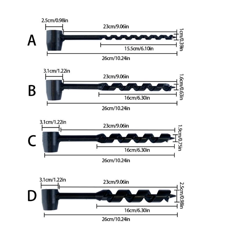 Straight Shank Twist Drill Bit 10mm-25mm Size Accurate Holes For Model Assembly And DIY Creations