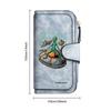 Fashion Alien Pattern Long Wallet Portable Card Holder Purse for Daily Use