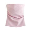 Off-the-Shoulder Kaslead Women's Clothing Sexy Pure Desire Tube Top