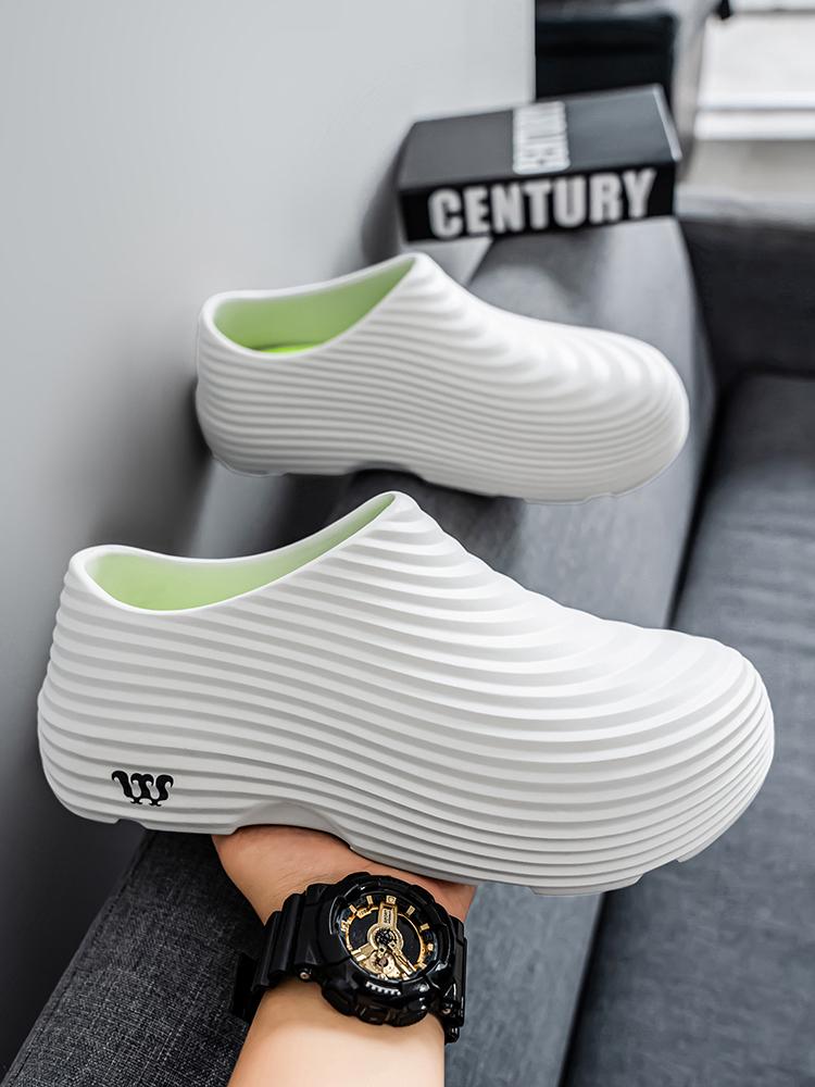 Oil-Resistant, And Waterproof Fully Models, Autumn And Spring Fresh Rain Boots, Chef-Specific Working Shoes, Chef Shoes For Men, Labo