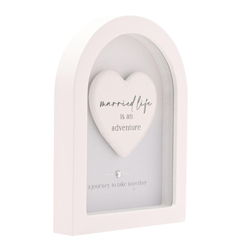 Amore Arch Plaque 18cm - Married