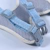 New Small Pet Outdoor Leash, Dog and Cat Clothes, Chest and Back Straps, Vest Style Cartoon Bear Leash