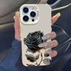 Black and Gold Rose Case for Apple IPhone 17 Pro Max, IPhone 16 Pro, and IPhone 15 Pro, Premium New Style