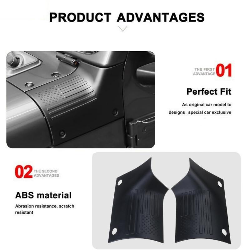 Hood ABS Cowl Body Armors Cover Fit for 18-19 1 Pair