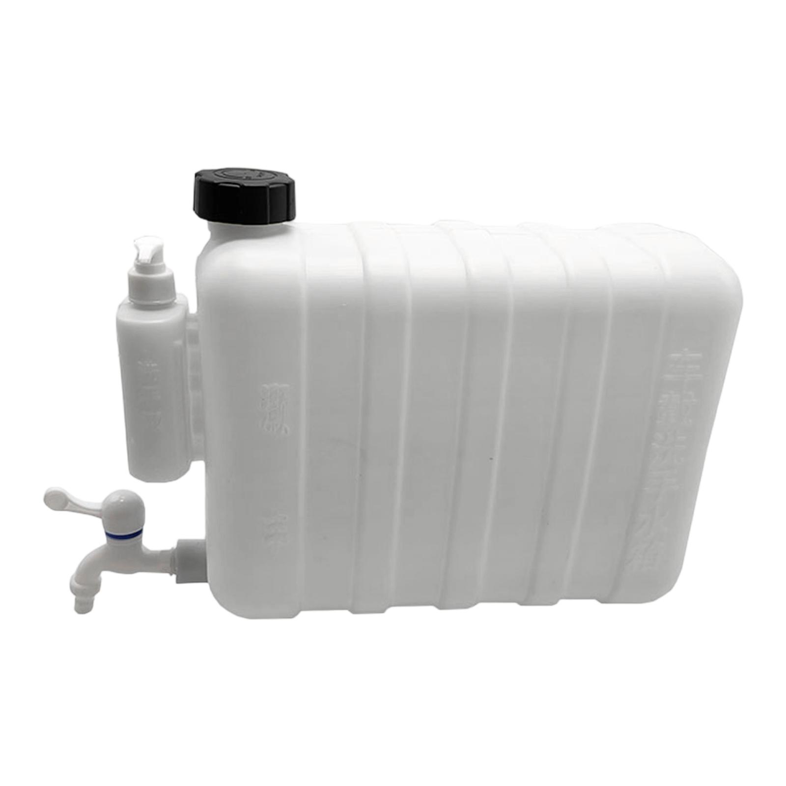 

Heavy Duty 14L Mount Water Tank with Faucet Universal Hanging Water Container for Truck and Construction Site Use