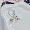 Cartoon Design Sweet Keyring 5cm Cute Bag Pendant Fashion Korean Keychain  Bag Accessories
