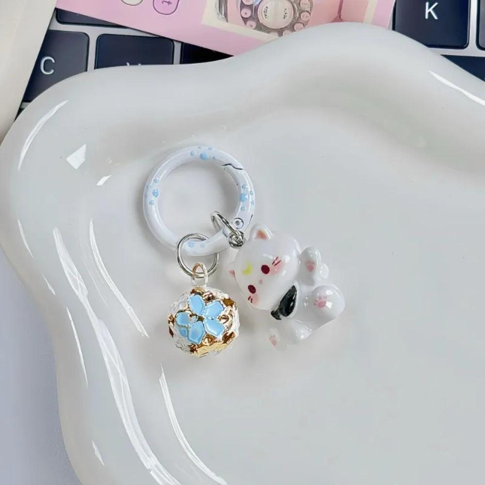 Cartoon Design Sweet Keyring 5cm Cute Bag Pendant Fashion Korean Keychain  Bag Accessories